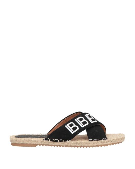 Laura Biagiotti Black Espadrilles