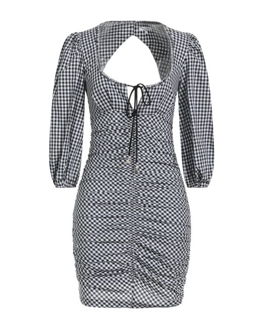 Patrizia Pepe Gray Mini Dress