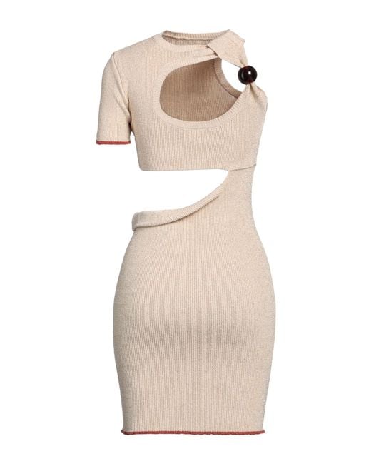 Jacquemus Natural Mini Dress