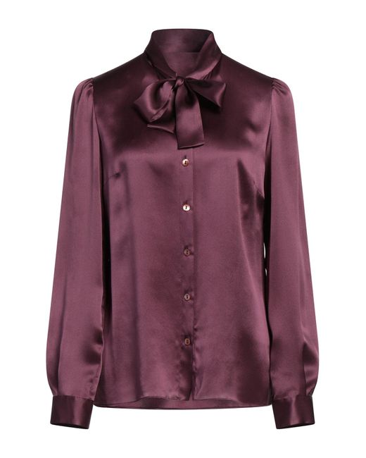 Dolce & Gabbana Purple Hemd