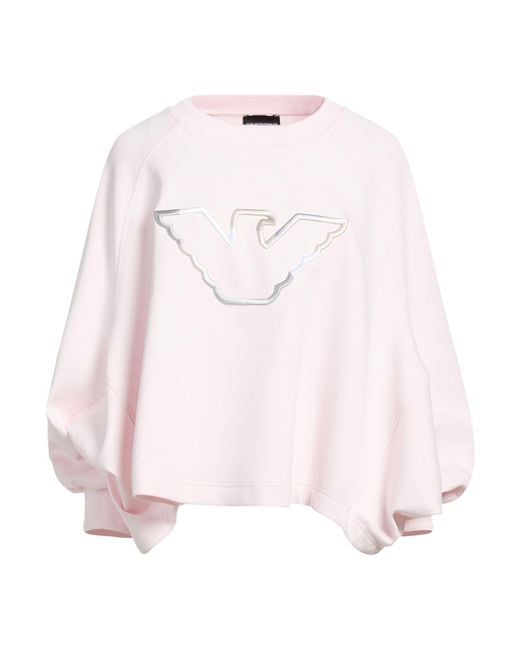 Emporio Armani Pink Sweatshirts