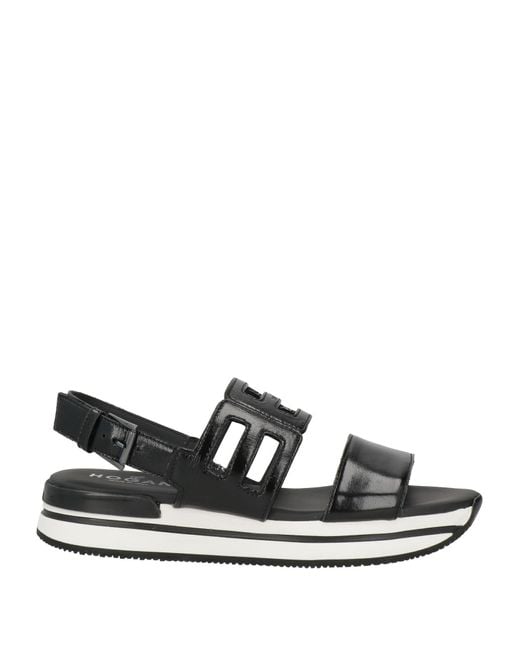 Hogan Black Sandale