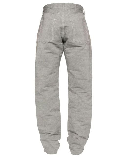 Pantaloni Jeans di Maison Margiela in Gray da Uomo