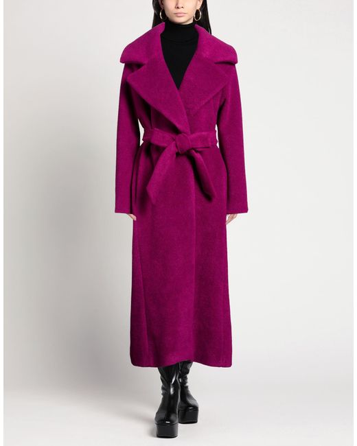 Abrigo Nora Barth de color Purple