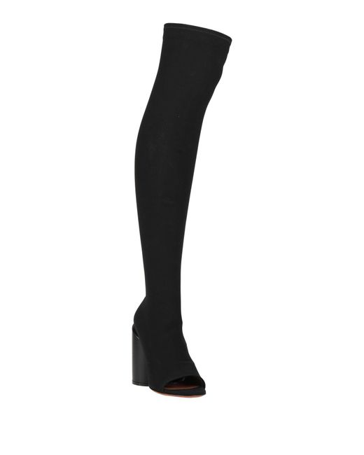 Givenchy Black Boot Textile Fibers