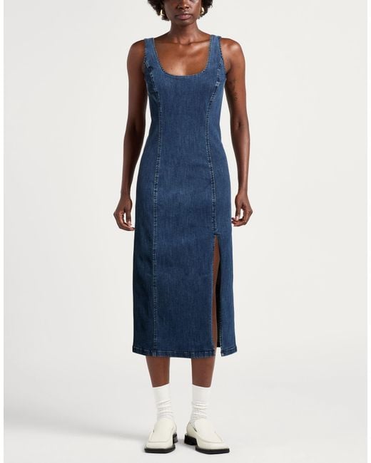Rag & Bone Blue Midi Dresses
