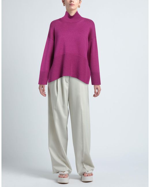 Dondup Purple Turtleneck