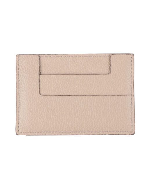 Tom Ford Natural Sand Cardholder Calfskin
