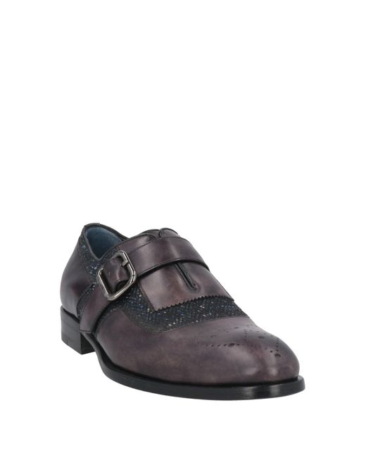 A.Testoni Gray Loafers for men