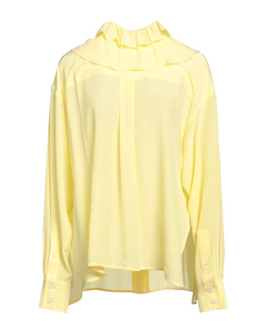 Victoria Beckham Yellow Blouse
