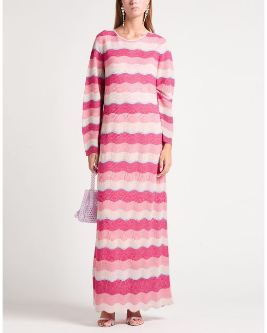 Marc Cain Pink Maxi Dress