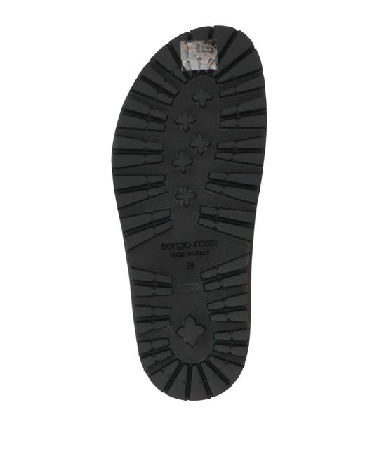 Sergio Rossi Black Sandals
