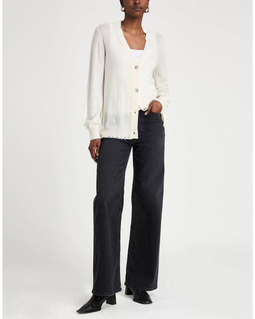ALESSIA SANTI White Cardigan