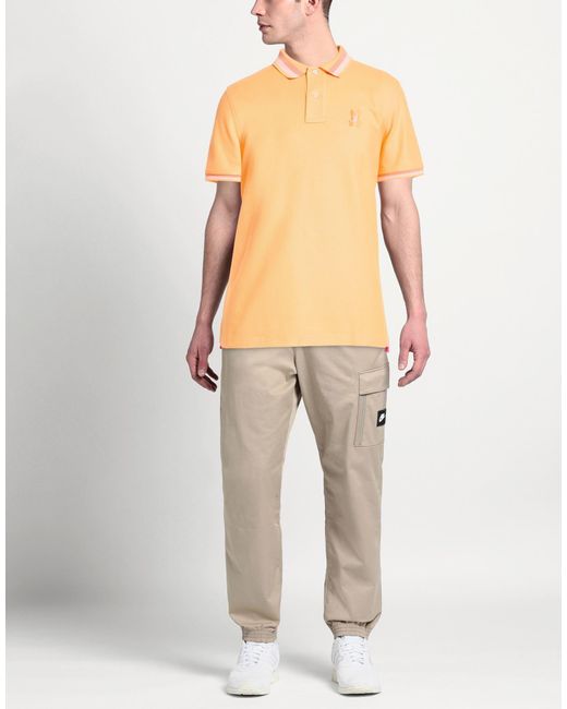Psycho Bunny Orange Polo Shirts for men