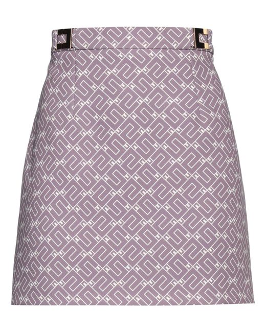 Elisabetta Franchi Purple Mini Skirt