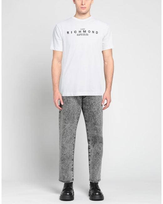 John Richmond White T-shirt for men