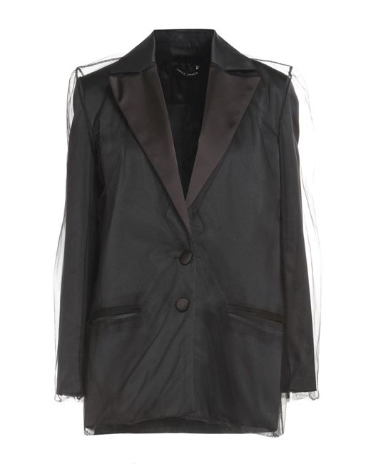 Frankie Morello Black Suit Jacket