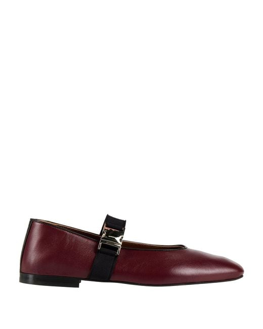 Wales Bonner Red Ballet Flats