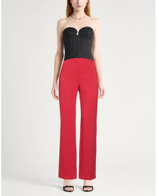 DIVEDIVINE Red Pants Polyester, Elastane