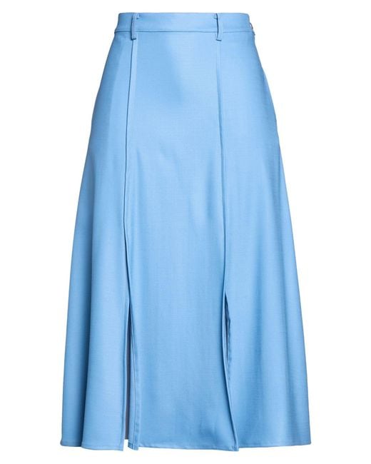 Crida Milano Blue Midi Skirts