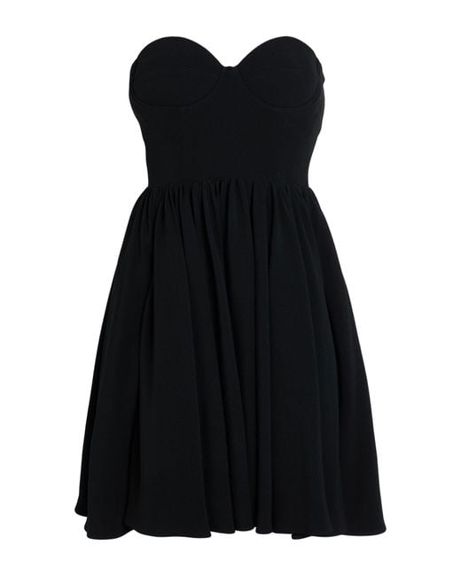 Violante Nessi Black Mini-Kleid