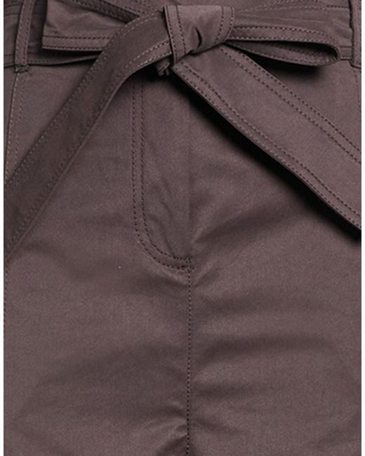 The Attico Brown Pants Polyester, Polyamide