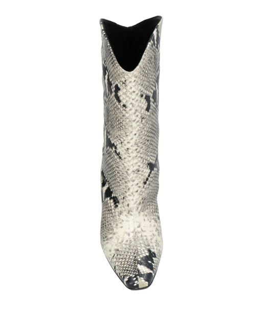 Dondup White Ankle Boots