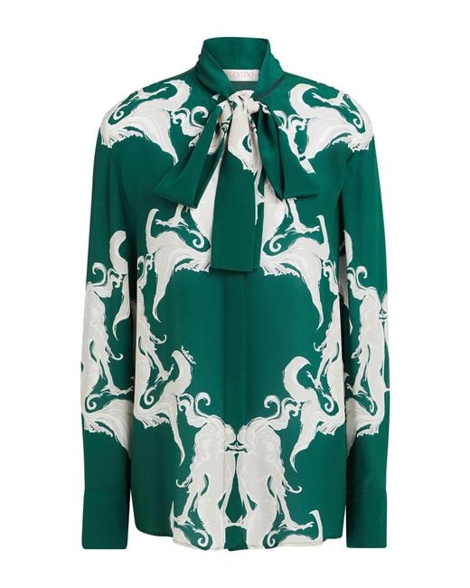 Valentino Garavani Green Shirt