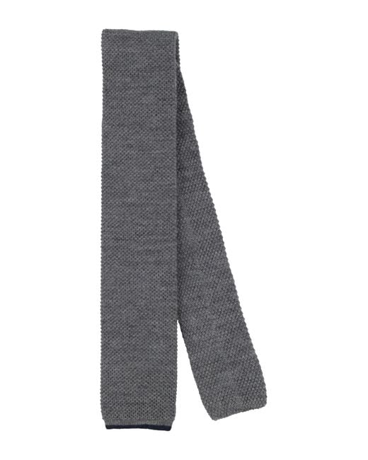 Corbata y pajarita Brunello Cucinelli de hombre de color Gray