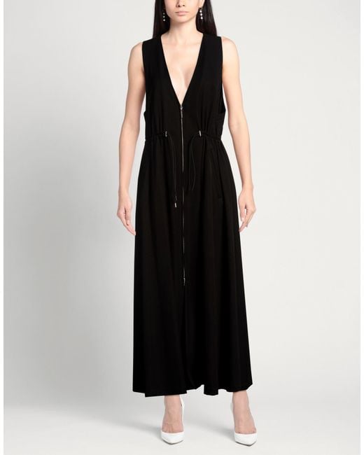 Ujoh Black Maxi Dress