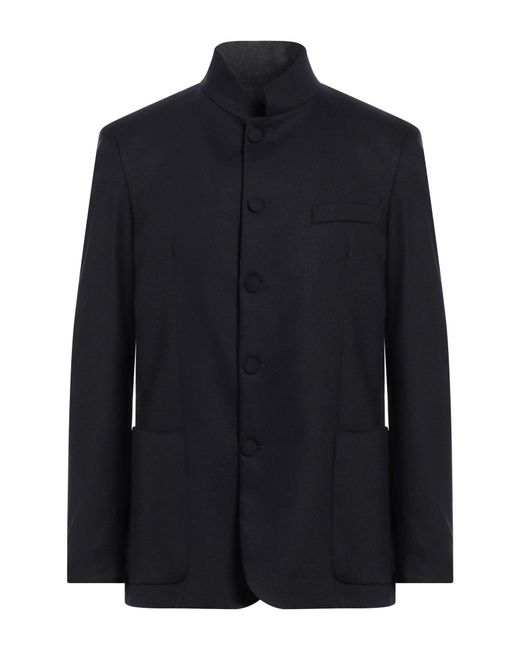 PT Torino Blue Midnight Blazer Virgin Wool, Elastane for men