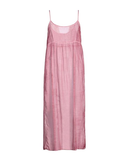 UN-NAMABLE Pink Midi Dress