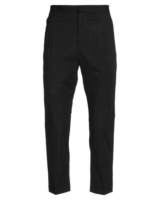 Daniele Alessandrini Black Trouser for men