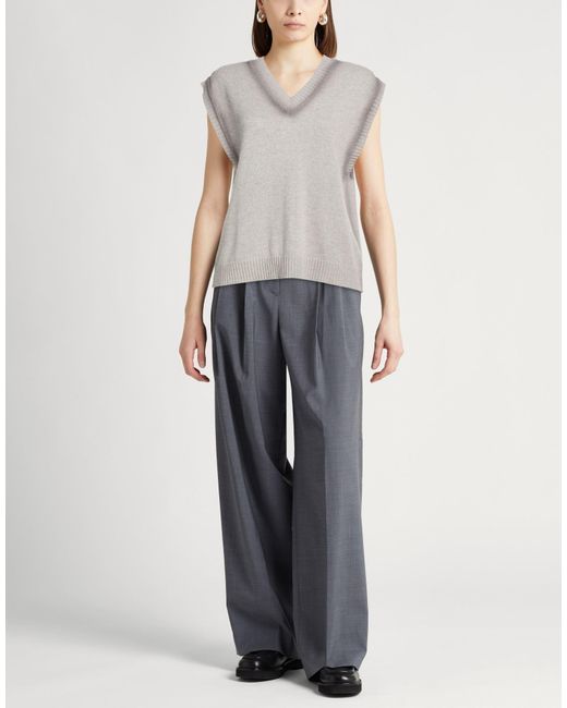 Roberto Collina Gray Sweaters