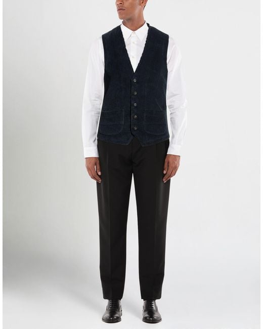 Messagerie Blue Waistcoat for men