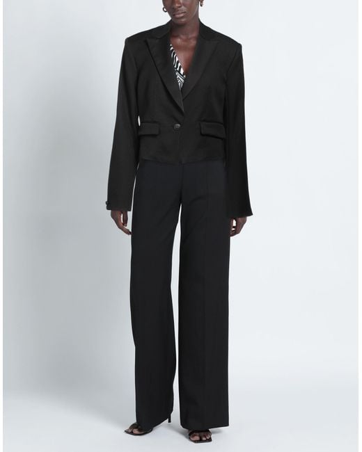 Rag & Bone Black Blazer Virgin Wool, Polyester