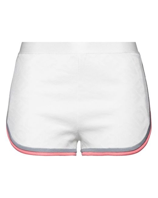 Fendi White Shorts & Bermuda Shorts