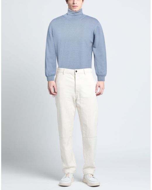 FILIPPO DE LAURENTIIS Rollkragenpullover in Blue für Herren