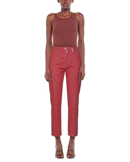 High Red Jeans