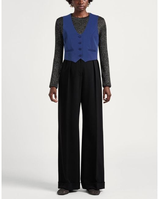 Dixie Blue Tailored Vest Polyester, Viscose, Elastane