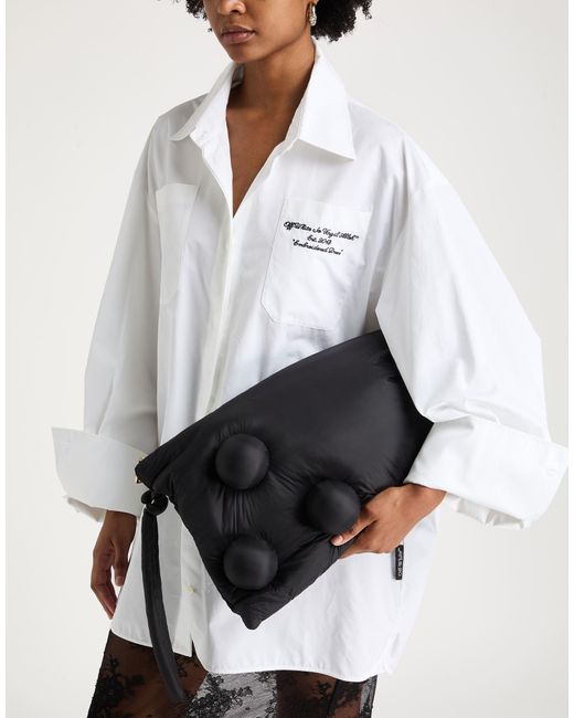 La Milanesa Black Clutch Polyester