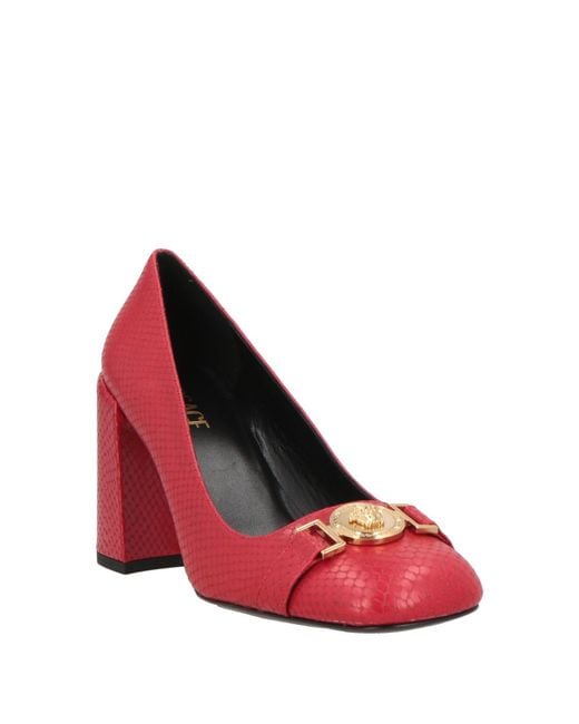 Versace Red Pumps