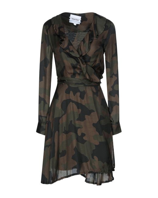 Brand Unique Black Mini-Kleid