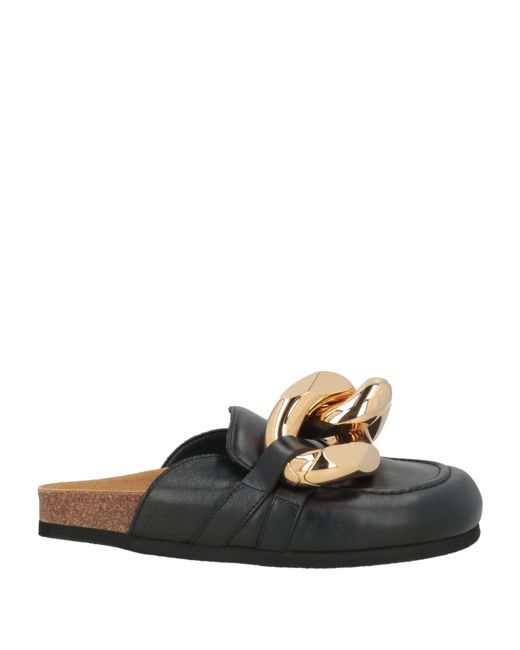 J.W. Anderson Black Mules & Clogs