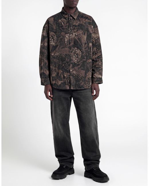 Camisa Acne de hombre de color Gray