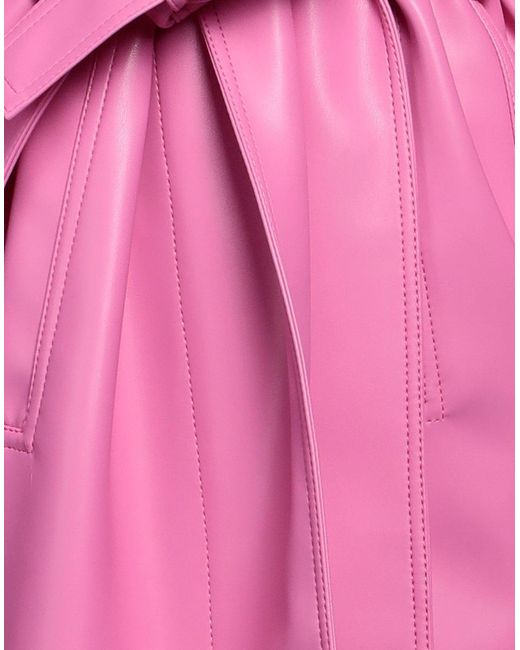 Philosophy Di Lorenzo Serafini Pink Overcoat & Trench Coat