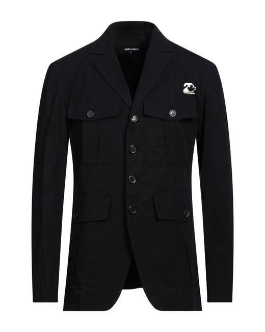 DSquared² Black Blazer for men