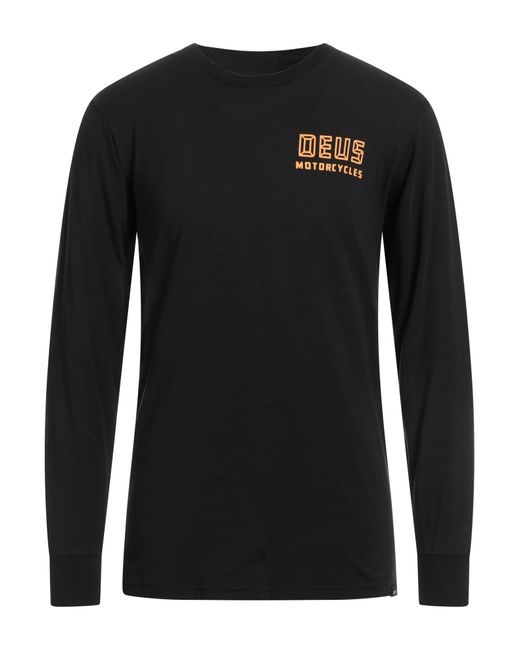 Deus Ex Machina Black T-shirt for men