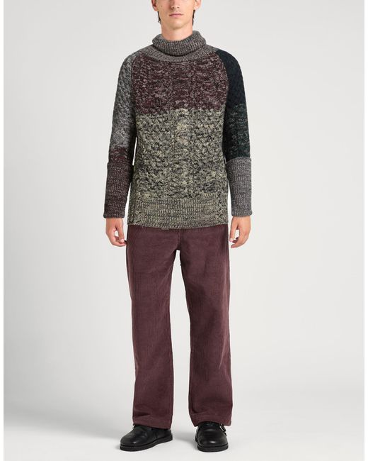 Dondup Gray Turtleneck for men