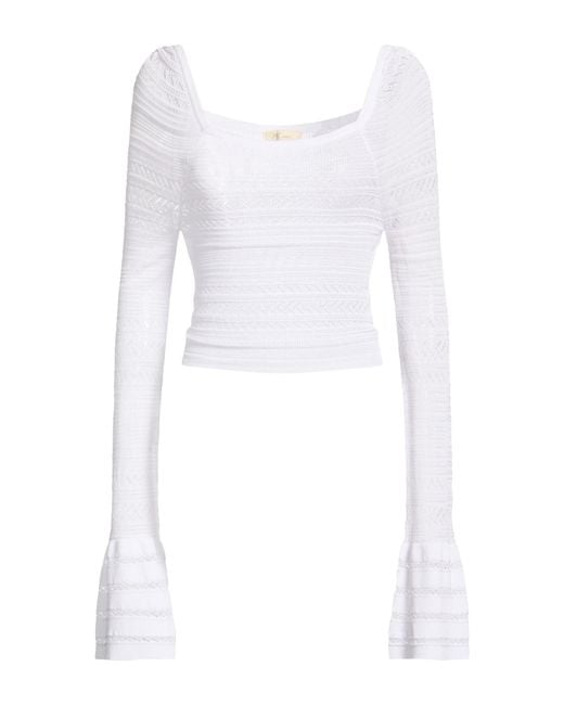 Pullover Mes Demoiselles en coloris White